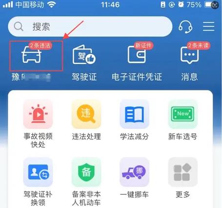 机动车违法信息查询,机动车违规查询网