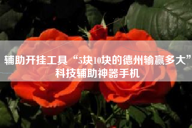 辅助开挂工具“5块10块的德州输赢多大	”科技辅助神器手机